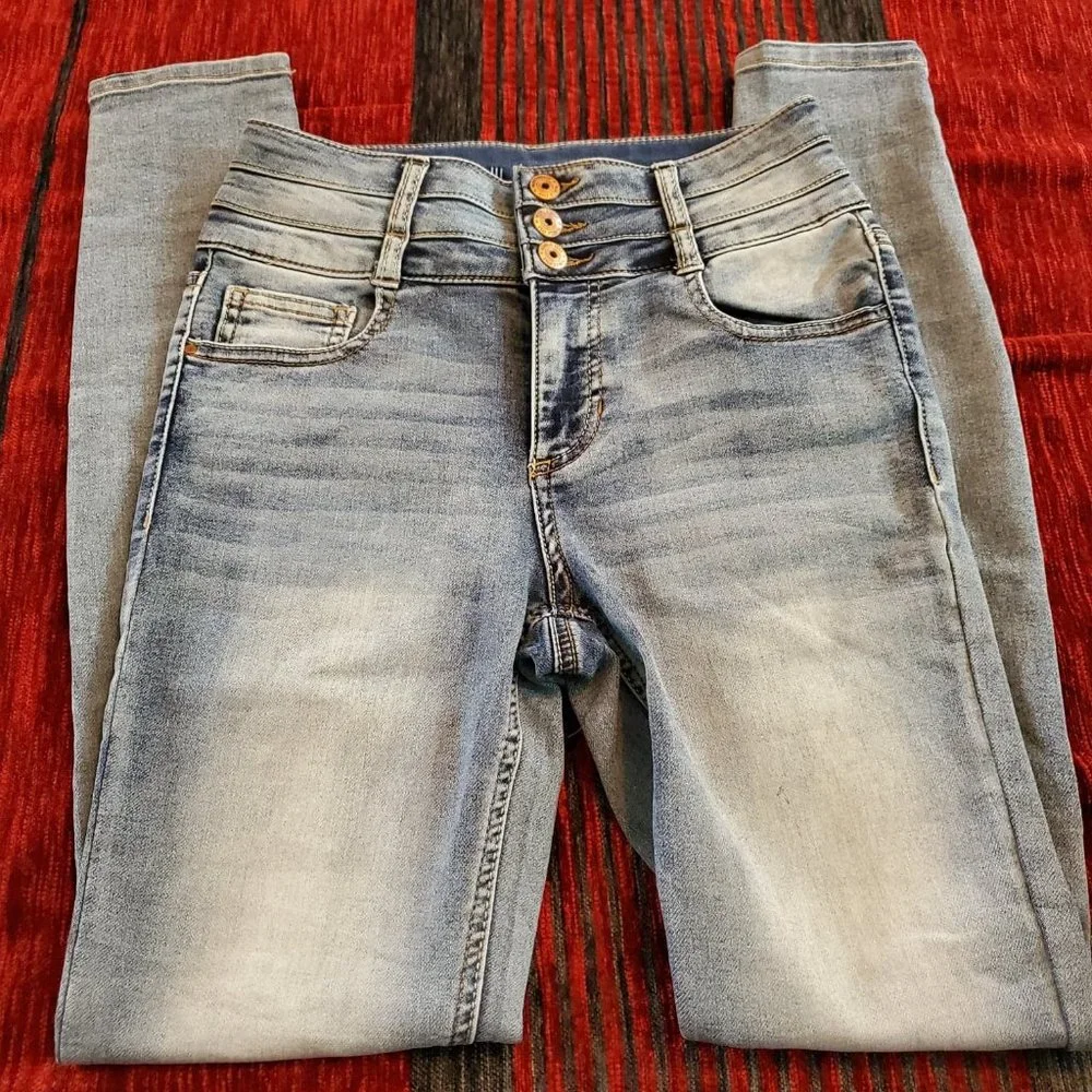 👀 Vanilla Star High Rise Skinny Jeans size 5 - Picture 1 of 8